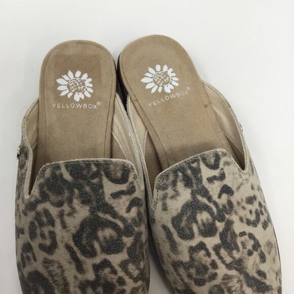 Anthropologie Yellow Box Printed Loafers, size 6 - Picture 3 of 7
